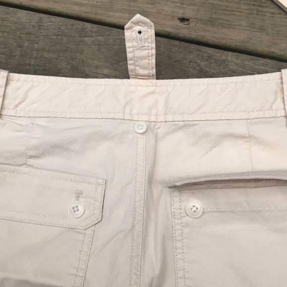 J Crew Cream Banana Yellow Button Shorts Sz 6 - Picture 2 of 8
